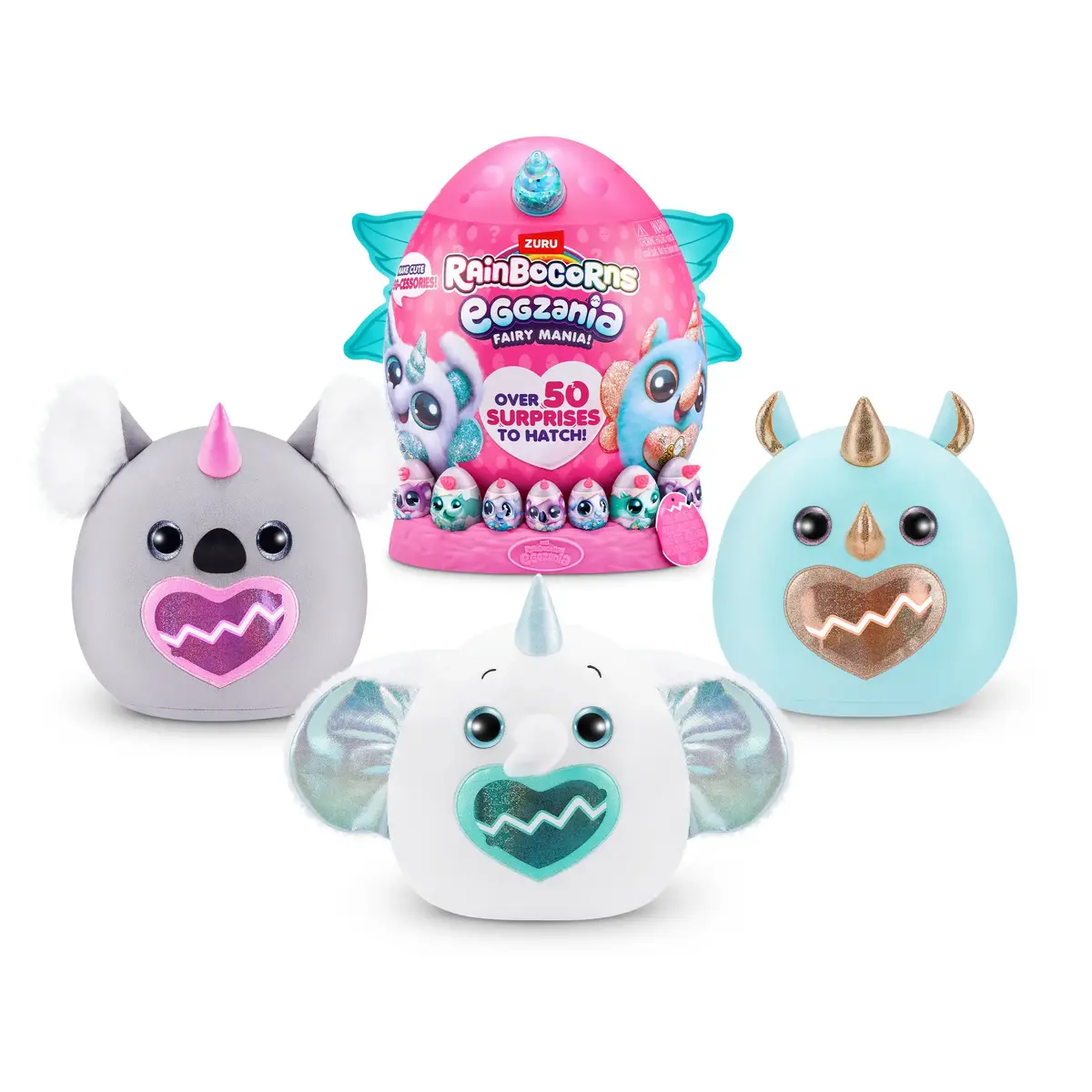 Rotaļlietas dzīvnieki ZURU Rainbocorns Eggzania Fairy Mania Photo 9