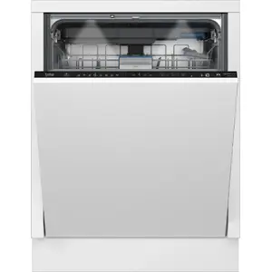 Built-in dishwasher BEKO BDIN38541P — 13 place settings, A++ energy, stainless steel interior