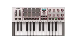 MIDI klaviatūra AKAI MPK MINI 4 White — 25 taustiņi USB barošana kompakts kontrolieris