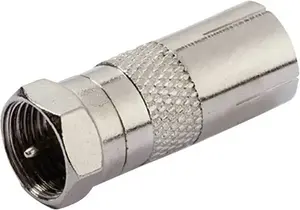 Vivanco F-type Coaxial Connector VVSATCOAXSATMF 1 piece