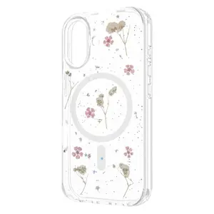 Защитная задняя накладка FIXED MagBloom для iPhone 17 — TPU, Blush Plum