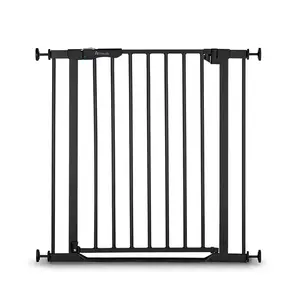 Baby Safety Gate Hauck Clear Step Autoclose 2 Black Manual 75-80cm