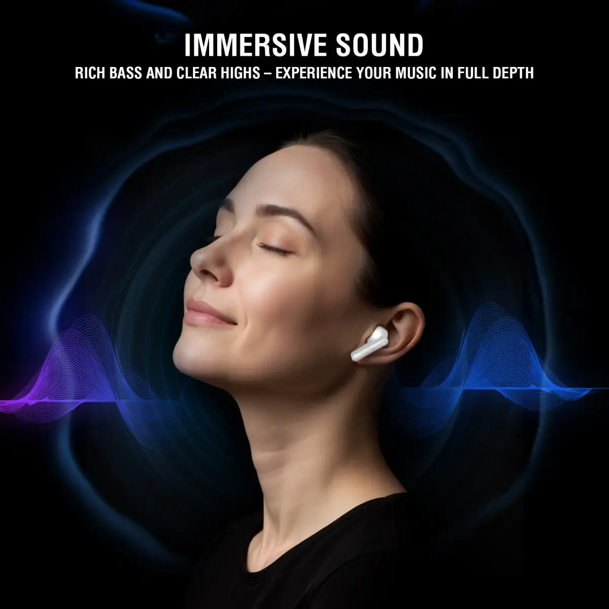 Austiņas 4smarts SkyBuds Pro ANC Photo 2