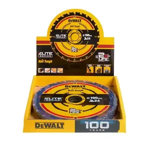 Segmented rim diamond blade DeWALT DT10402-QZ 19 cm for dry cutting