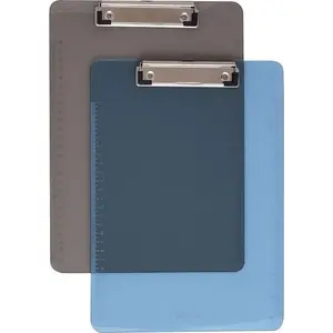 Clipboard A4 D.Rect Model 348646 transparent plastic, A4 document holder