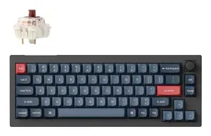 Keychron V2 Max V2M-D3 65% Wireless Mechanical Keyboard, QWERTY English, RGB LED, Black/Carbon