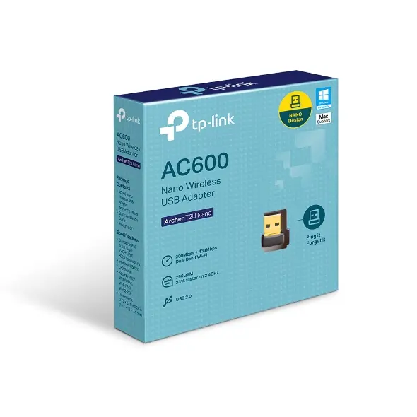 USB Wi‑Fi adapteris TP‑LINK Archer T2U