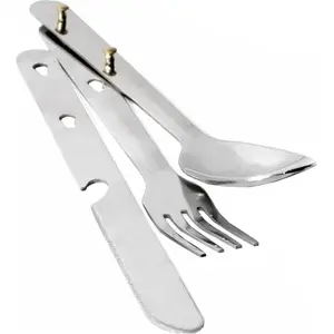 Cutlery set Rockland Travel Tools 17 — portable travel utensils set, compact multi-piece kit