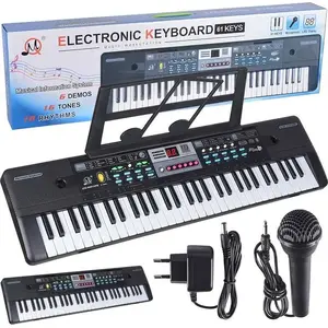 Keyboard LEAN Sport MQ 601 UFB with microphone — electronic keyboard for children
