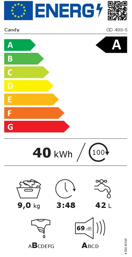 Candy GD 498-S Washing Machine Photo 10