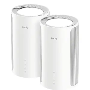 Mesh router Cudy M11000 Tri-band (2.4/5/6 GHz) Wi‑Fi 7, 4x LAN, Internal antennas, White