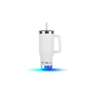 Krūze OEM HidrateSpark PRO 2 HI-30T-01 — 887 ml, balta