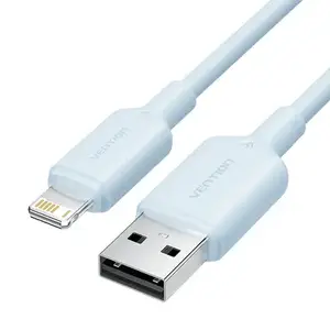 Кабель Lightning Vention LAMSF — 1 м USB для зарядки и передачи данных
