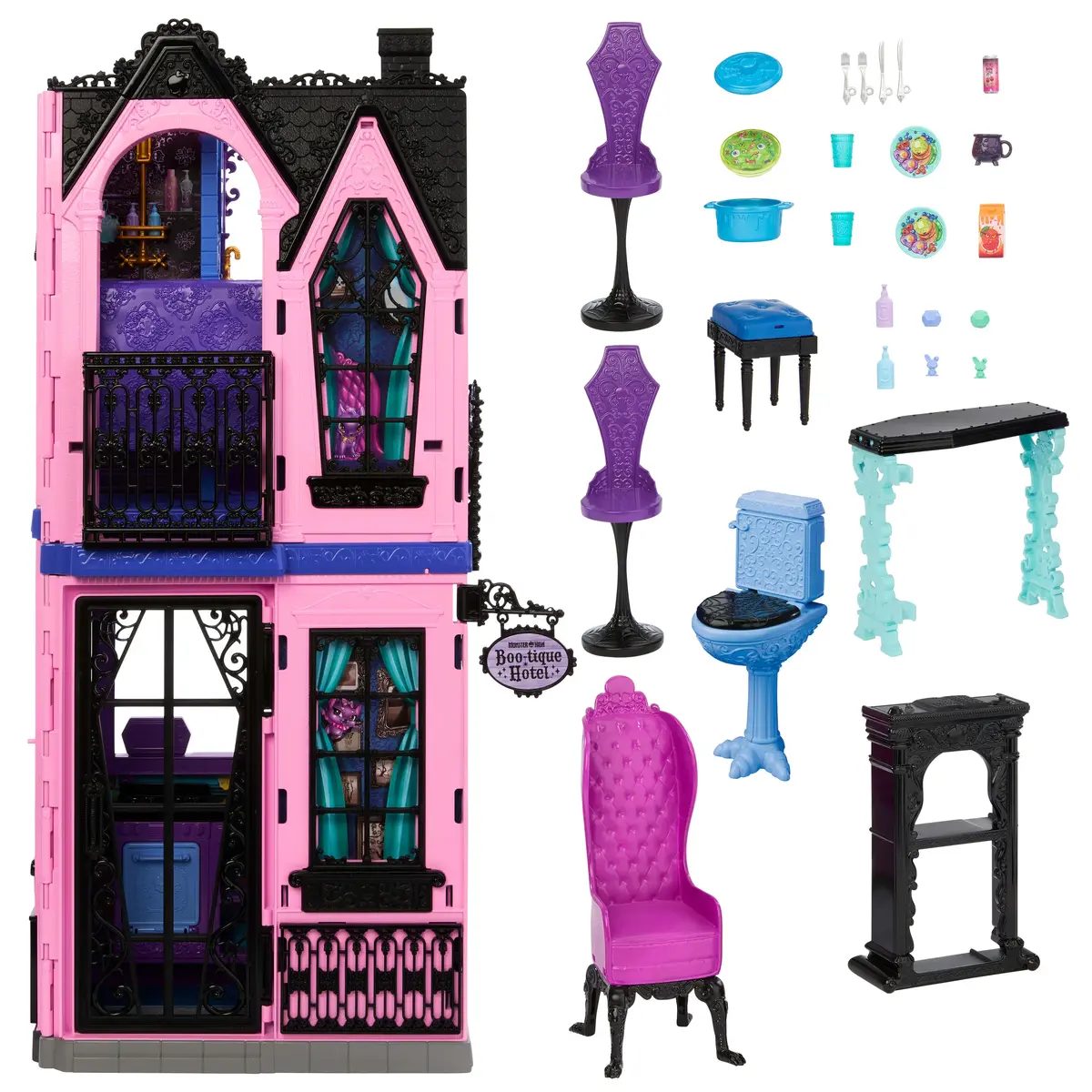 Кукольный домик Monster High Boo-tique Hotel Photo 10