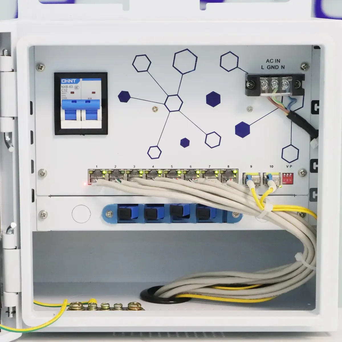 Neadministrējams slēdzis Extralink Atlas 8x RJ45 1000Mbps PoE Photo 4