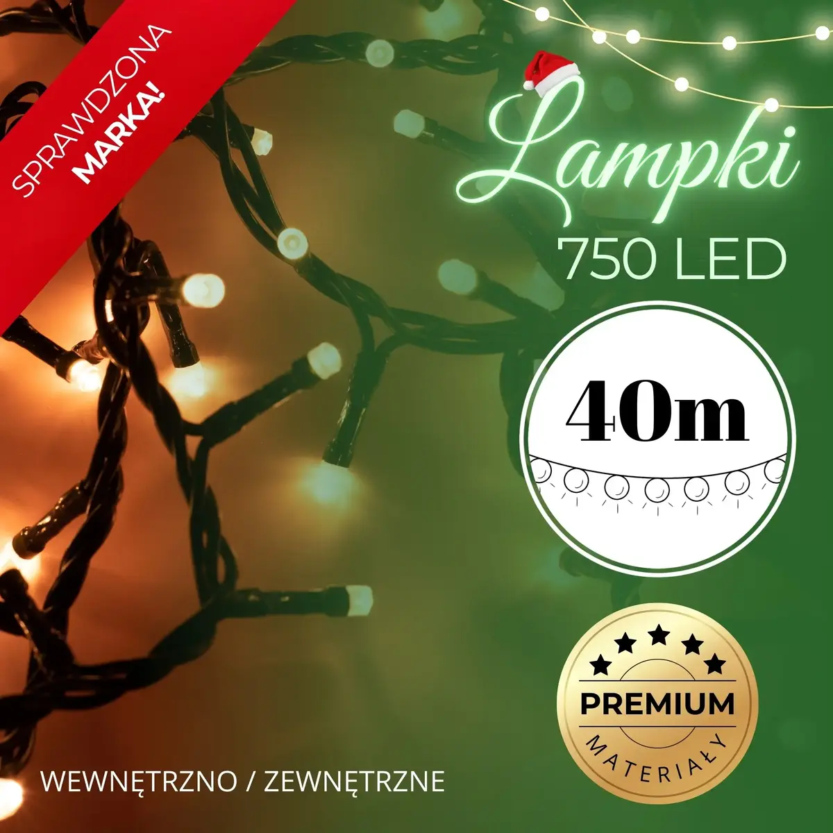 String lights Springos CL0546 — 750 LED Photo 11