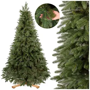 Искусственная ель Springos CT0253 Premium Pine, 210 см, хвоя из ПВХ, металлическая подставка
