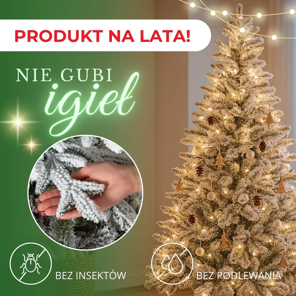 Springos Mountain Spruce Lux Artificial Christmas Tree 220 cm Photo 7