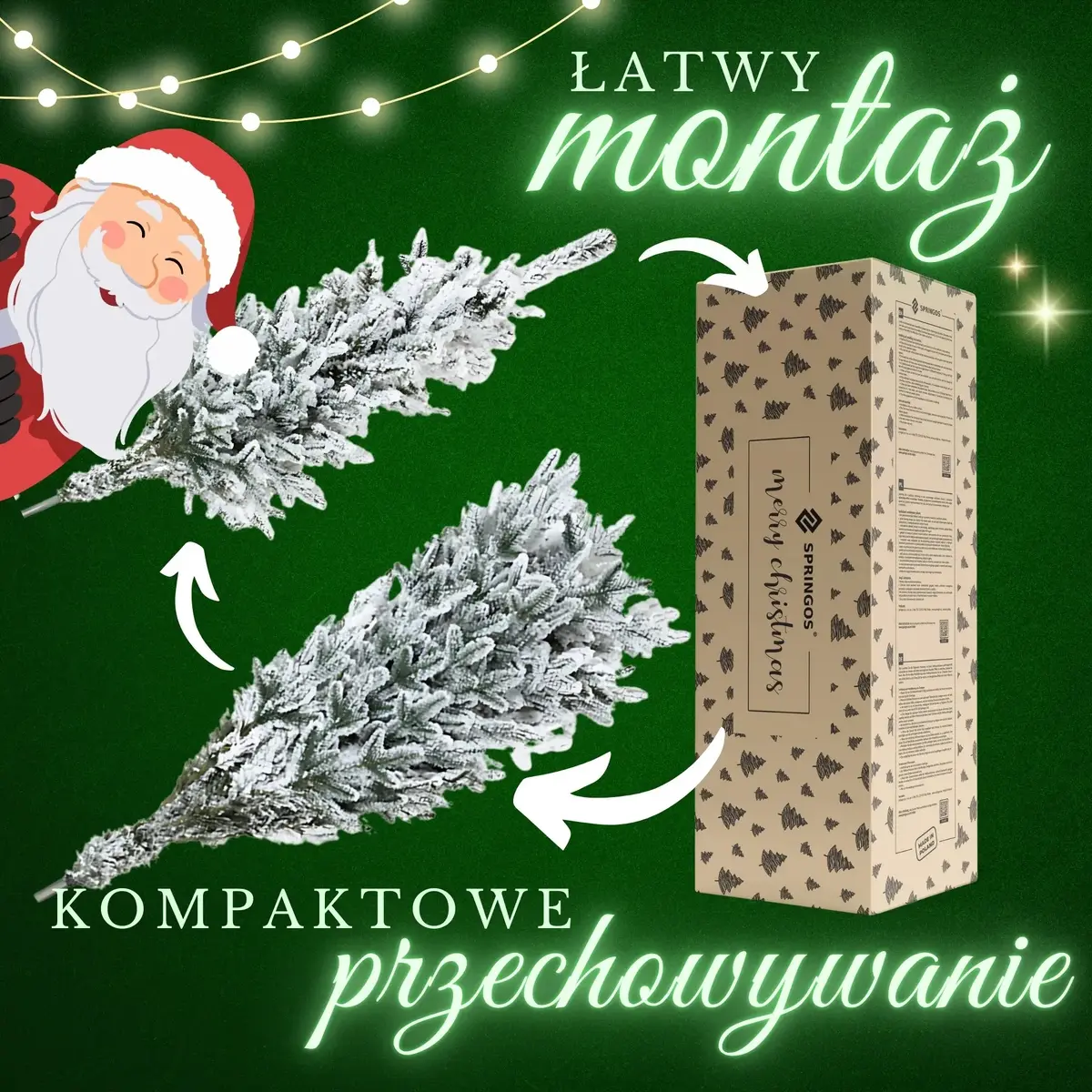 Искусственная ель Springos Mountain Spruce Lux 180 см Photo 10