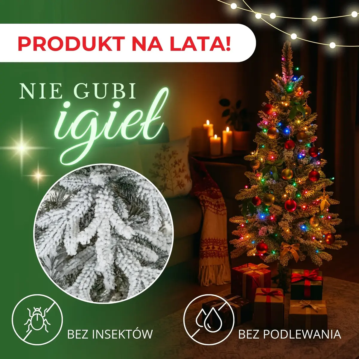 Springos CT0223 Pine Lux Artificial Tree 150 cm Photo 3
