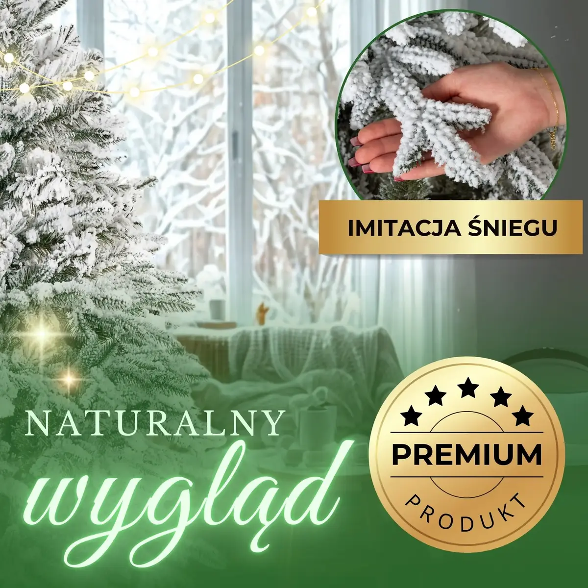 Springos CT0223 Pine Lux Artificial Tree 150 cm Photo 4