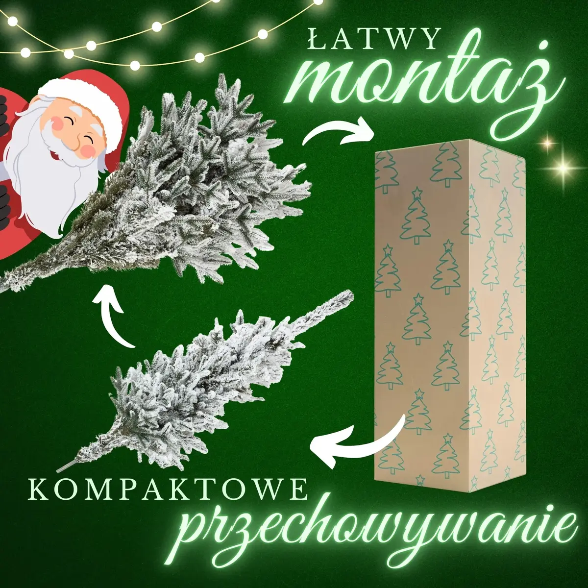 Springos CT0223 Pine Lux Artificial Tree 150 cm Photo 5