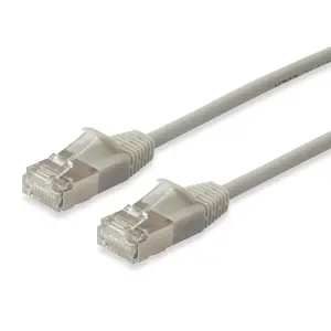 Сетевой кабель Equip Cat.6A F/FTP Slim 1.5m Бежевый 10000 Mbit/s