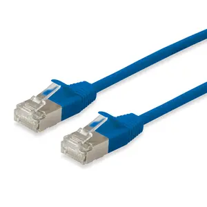 Сетевой кабель Equip Cat.6A F/FTP Slim 1.5m Синий 10000 Mbit/s