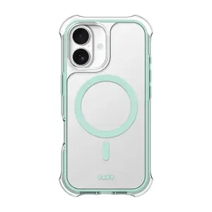 LAUT AERO PROTECT mobile phone case Mint Transparent for iPhone 17