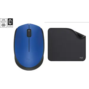 Logitech M171 Blue Wireless Optical 2.4GHz Mouse
