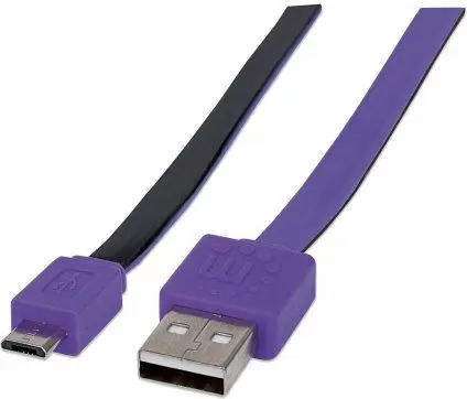 MANHATTAN 391368 USB 2.0 cable USB A–Micro-USB B 1 m Photo 2
