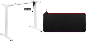 Mozos Electric Height Adjustable Desk Frame White