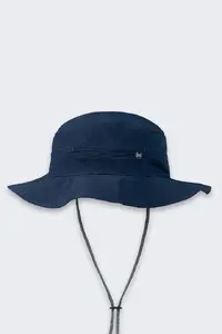 Шляпа Buff Bonney Explore SOLID Navy — многофункциональная уличная шляпа Buff