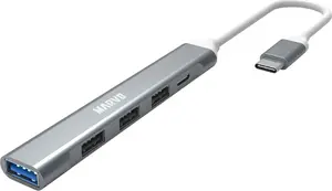 USB hub Marvo UH008 — 5-port USB 3.0 metal casing