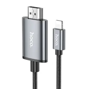 Kabelis Lightning uz HDMI HOCO UA27 1080p, 2 m, video izvadei no iPhone/iPad