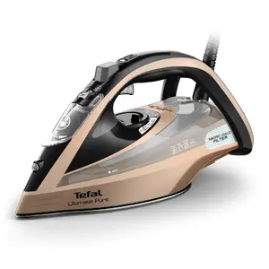 Утюг Dry & Steam Tefal Ultimate Pure FV9852E0 3200 Вт, подошва Durilium AirGlide, бак 0,35 л