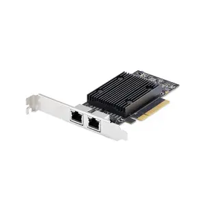 StarTech.com 2-Port PCIe 10Gb Ethernet Network Card Broadcom BCM57416 Dual RJ45