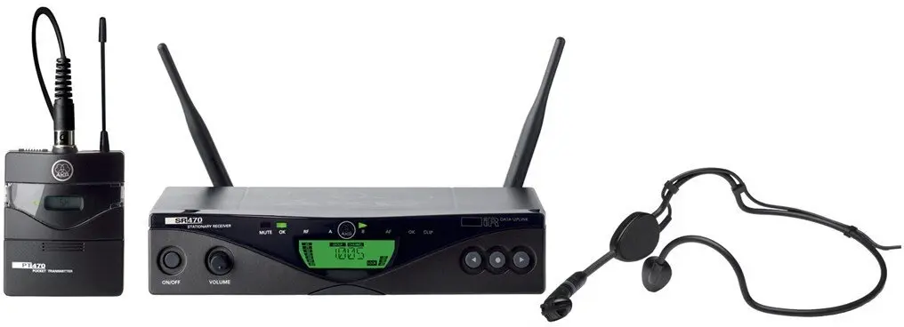 Bezvadu mikrofons AKG WMS470 Sports Set