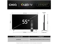 CHIQ U55QST 55" QLED UHD телевизор Photo 4