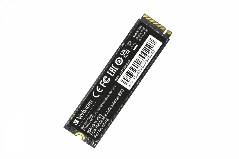 VERBATIM Vi3000 PCIe NVMe M.2 256 ГБ SSD Photo 2