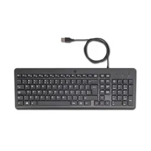 HP 150 Wired Keyboard Full-size USB Mechanical QWERTY Black