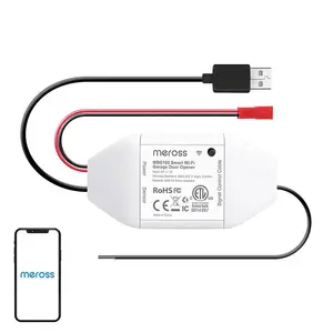 Умный модуль для гаражных ворот Meross MSG100HK совместимый с HomeKit — Wi‑Fi управление одним воротом