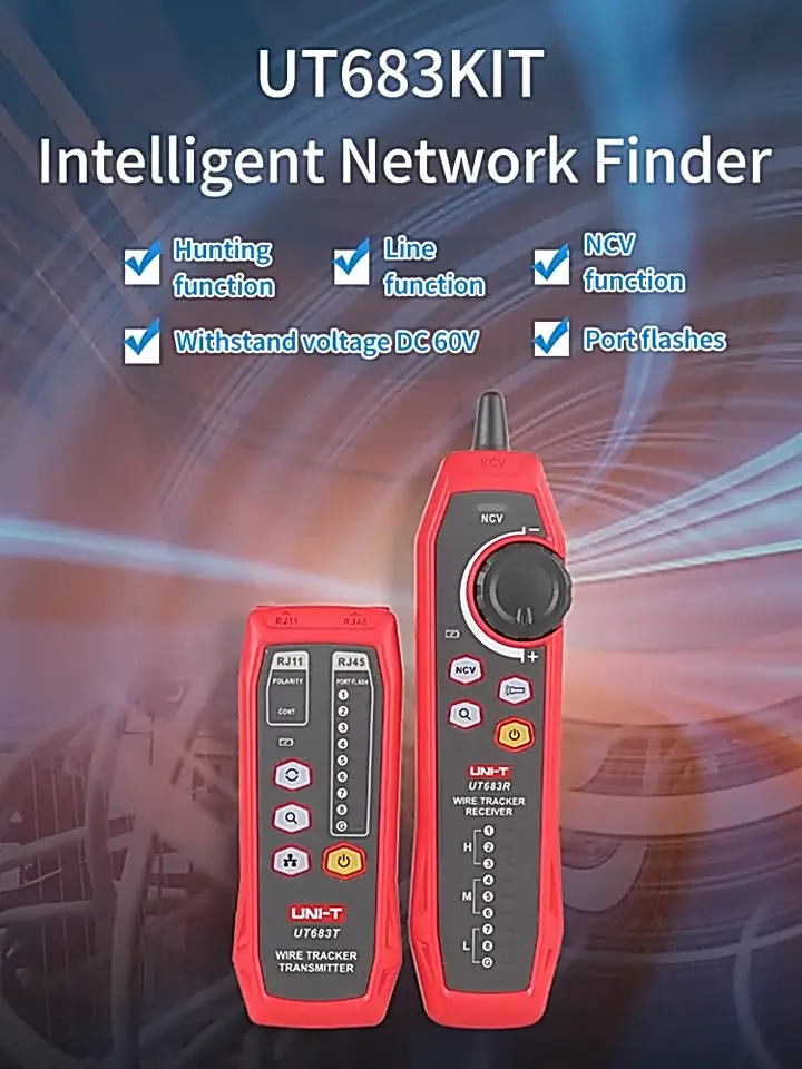Cable locator Unit UT683KIT — digital with LCD Photo 3