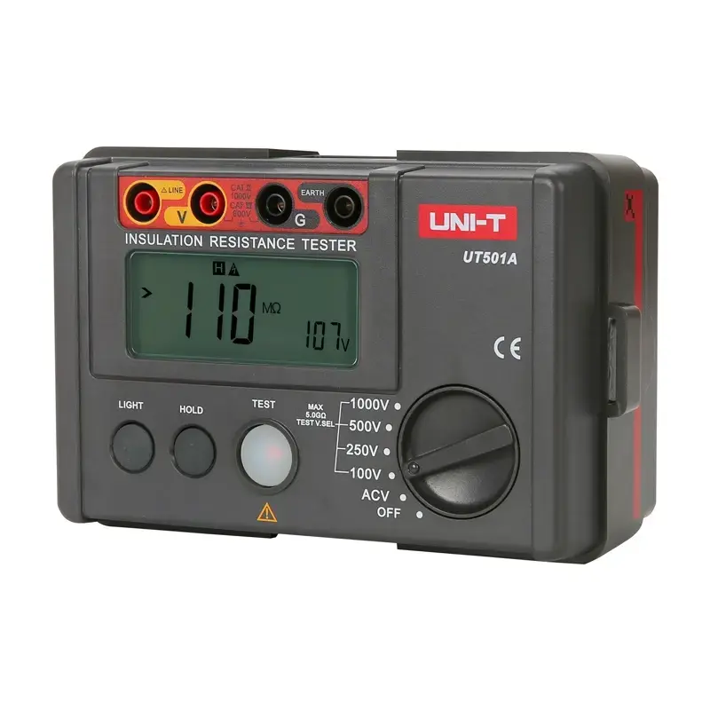Izolācijas testeris Unit UT501A 1000V 200GΩ Photo 2