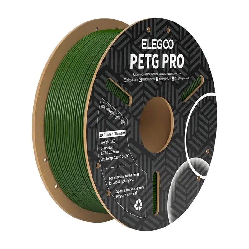 Elegoo PETG Pro olīvu zaļš 1.75 mm 1 kg Photo 2