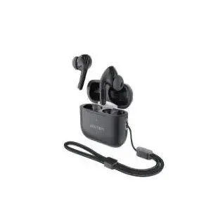 Bezvadu austiņas Vention Echo Lite E11 Pro — melna, uz auss konstrukcija, modelis NBVB0-PRO