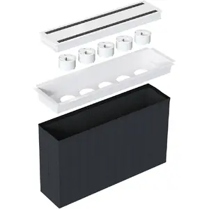Розетка Kondator 935-K510W Черная Белая 4.35 кг