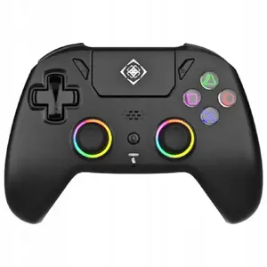 Wireless game controller DELTACO GAM-189 RGB Hall Effect Black — wireless, RGB lighting, Hall effect sensors