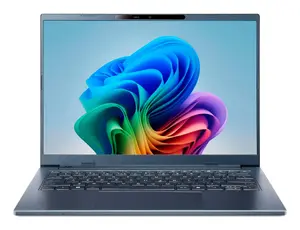Ноутбук Acer Aspire 14 AI A14-11M-X3EH, 14" WUXGA, Snapdragon X1-26-100, 16 ГБ LPDDR5x, 1 ТБ SSD, Windows 11 Home, синий