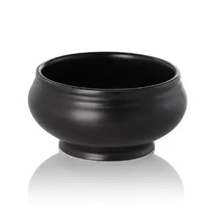 Porcelain sauce server WAS TERINE DE1234979151 500 ml, black